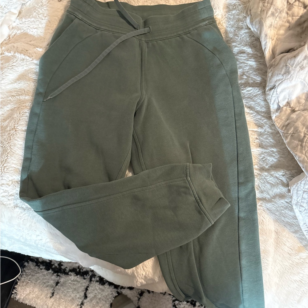 lulu lemon Green Jogger Pants